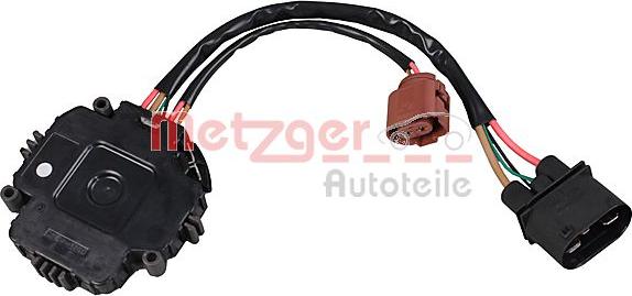 Metzger 0917453 - Control Unit, electric fan (engine cooling) autospares.lv