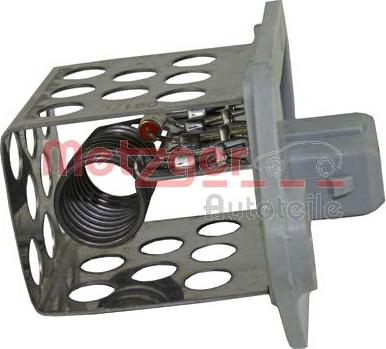 Metzger 0917051 - Control Unit, electric fan (engine cooling) autospares.lv