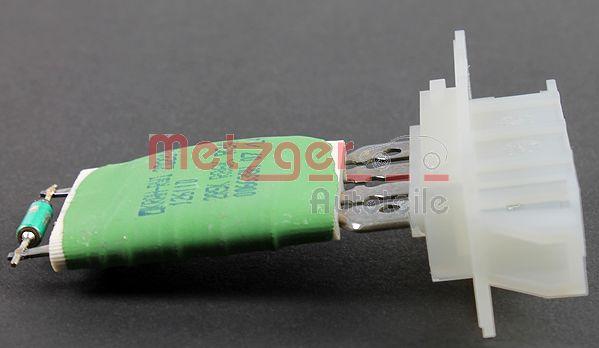 Metzger 0917009 - Resistor, interior blower autospares.lv