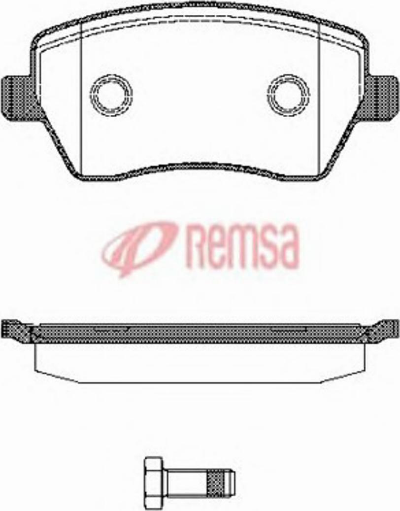 Metzger 0987.00 - Brake Pad Set, disc brake autospares.lv