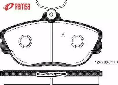 Spidan 32161 - Brake Pad Set, disc brake autospares.lv