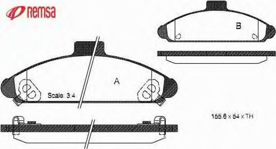 Metzger 040402 - Brake Pad Set, disc brake autospares.lv