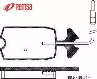 Textar 20207 130  0 4 T406 - Brake Pad Set, disc brake autospares.lv