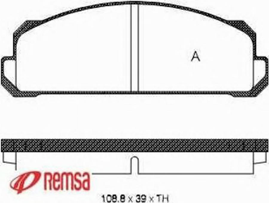 Metzger 002240 - Brake Pad Set, disc brake autospares.lv