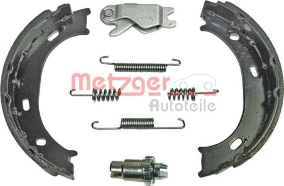 Metzger 0152006 - Brake Shoe Set, parking brake autospares.lv