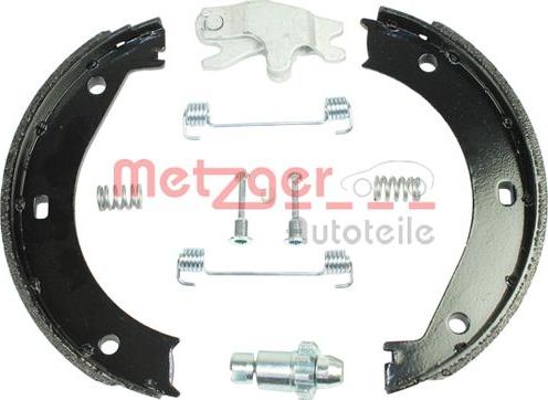 Metzger 0152003 - Brake Shoe Set, parking brake autospares.lv