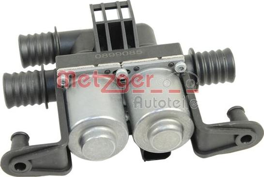 Metzger 0899085 - Control Valve, coolant autospares.lv