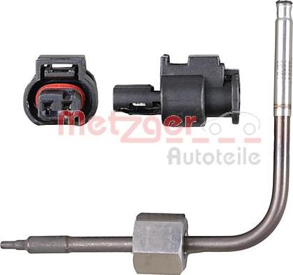 Metzger 0894879 - Sensor, exhaust gas temperature autospares.lv