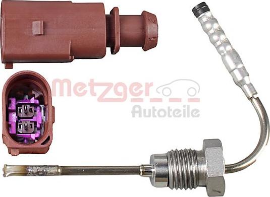 Metzger 0894799 - Sensor, exhaust gas temperature autospares.lv