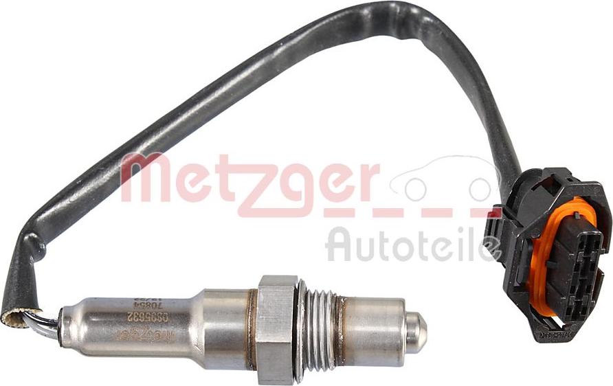Metzger 0895632 - Lambda Sensor autospares.lv