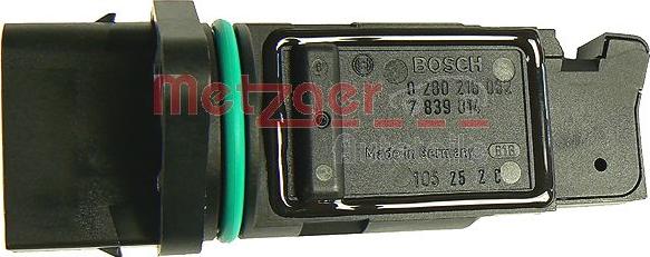 Metzger 0890209 - Air Mass Sensor autospares.lv