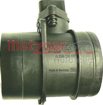 Metzger 0890279 - Air Mass Sensor autospares.lv