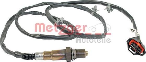 Metzger 0893431 - Lambda Sensor autospares.lv