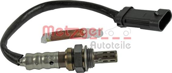 Metzger 0893562 - Lambda Sensor autospares.lv