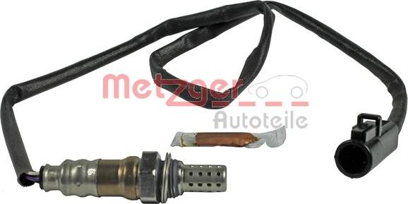 Metzger 0893522 - Lambda Sensor autospares.lv