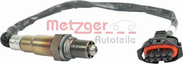 Metzger 0893662 - Lambda Sensor autospares.lv