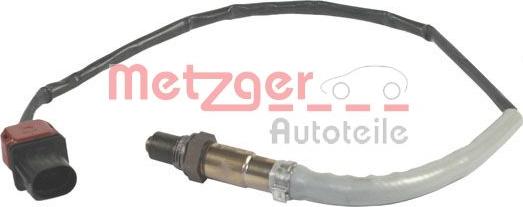 Metzger 0893291 - Lambda Sensor autospares.lv