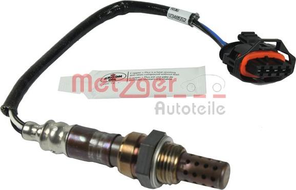 Metzger 0893219 - Lambda Sensor autospares.lv