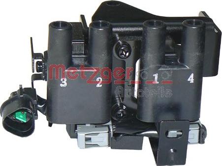 Metzger 0880096 - Ignition Coil autospares.lv