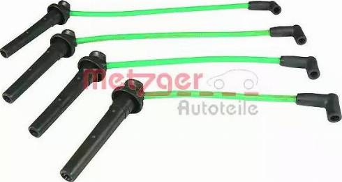 Metzger 0883007 - Ignition Cable Kit autospares.lv
