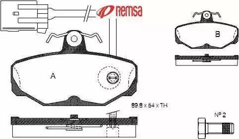 Metzger 1170714 - Brake Pad Set, disc brake autospares.lv