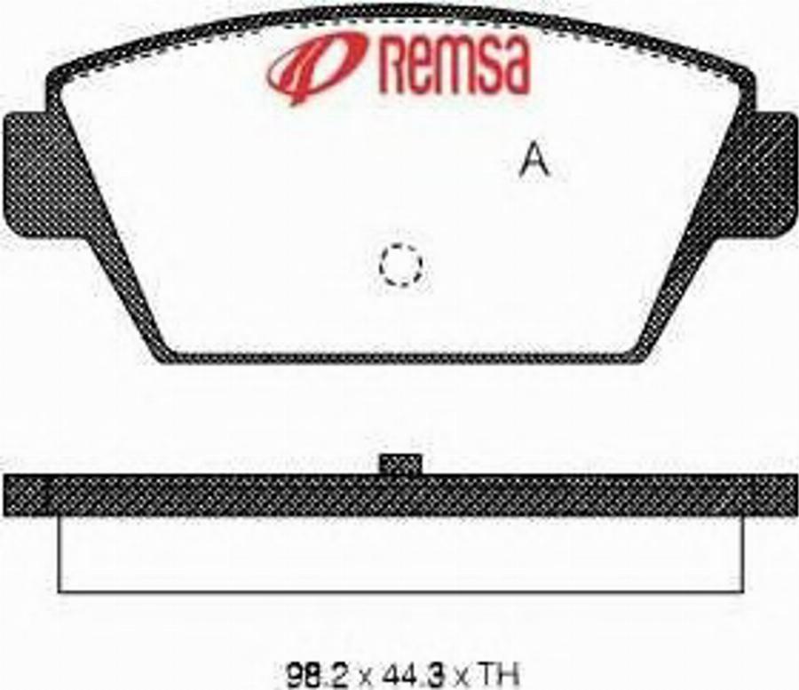 Metzger 021500 - Brake Pad Set, disc brake autospares.lv