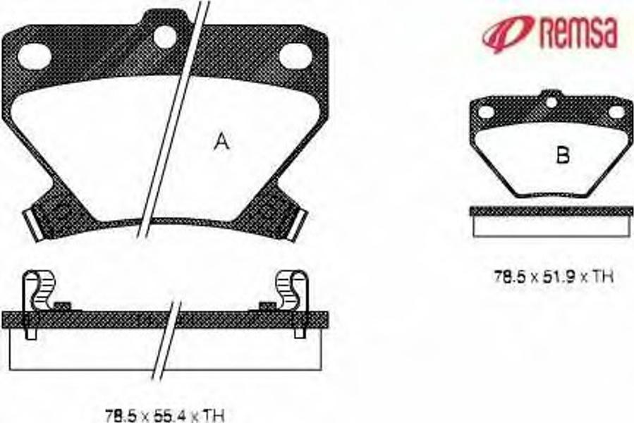 Metzger 0741.02 - Brake Pad Set, disc brake autospares.lv