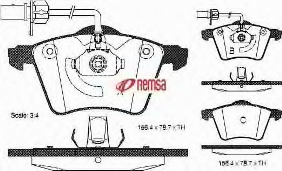 Metzger 0721.02 - Brake Pad Set, disc brake autospares.lv