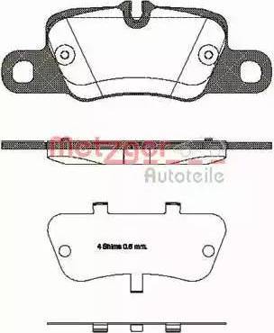 Roadhouse D14168531 - Brake Pad Set, disc brake autospares.lv