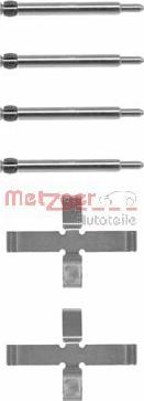 Metzger 109-0980 - Accessory Kit for disc brake Pads autospares.lv