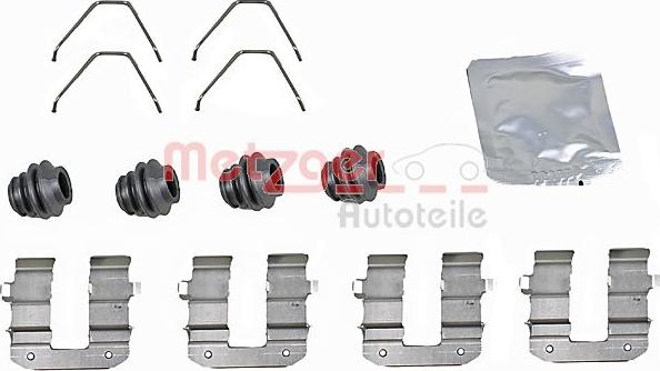 Metzger 109-0094 - Accessory Kit for disc brake Pads autospares.lv