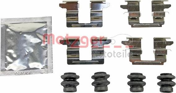 Metzger 109-0005 - Accessory Kit for disc brake Pads autospares.lv