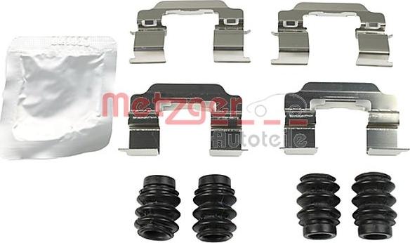 Metzger 109-0007 - Accessory Kit for disc brake Pads autospares.lv