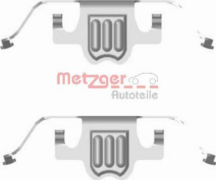 Metzger 109-1695 - Accessory Kit for disc brake Pads autospares.lv