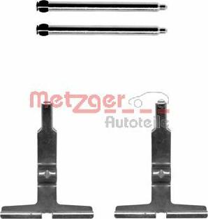 Metzger 109-1661 - Accessory Kit for disc brake Pads autospares.lv