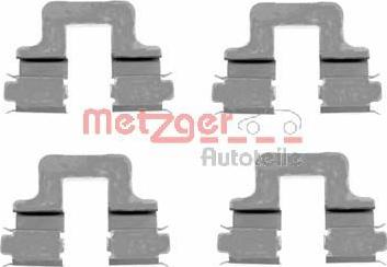 Metzger 109-1606 - Accessory Kit for disc brake Pads autospares.lv