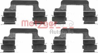 Metzger 109-1610 - Accessory Kit for disc brake Pads autospares.lv