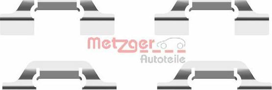 Metzger 109-1685 - Accessory Kit for disc brake Pads autospares.lv