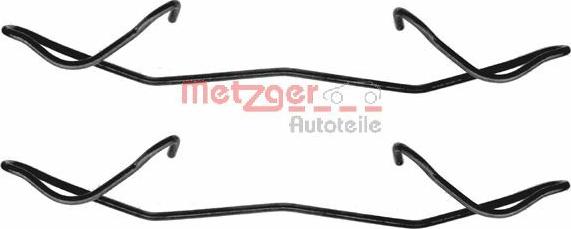 Metzger 109-1180 - Accessory Kit for disc brake Pads autospares.lv