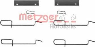 Metzger 109-1125 - Accessory Kit for disc brake Pads autospares.lv