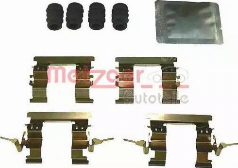 Metzger 109-1842 - Accessory Kit for disc brake Pads autospares.lv