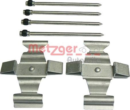 Metzger 109-1804 - Accessory Kit for disc brake Pads autospares.lv