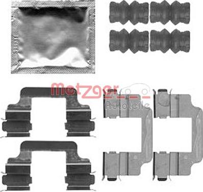 Metzger 109-1806 - Accessory Kit for disc brake Pads autospares.lv