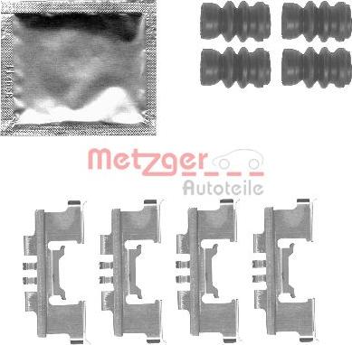 Metzger 109-1812 - Accessory Kit for disc brake Pads autospares.lv