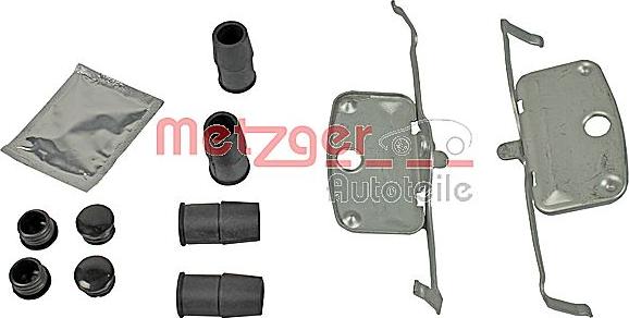 Metzger 109-1882 - Accessory Kit for disc brake Pads autospares.lv