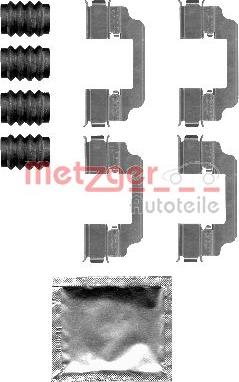 Metzger 109-1826 - Accessory Kit for disc brake Pads autospares.lv