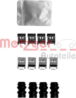 Metzger 109-1874 - Accessory Kit for disc brake Pads autospares.lv