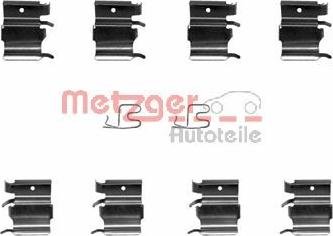 Metzger 109-1244 - Accessory Kit for disc brake Pads autospares.lv