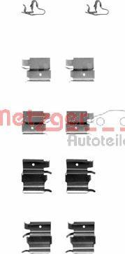 Metzger 109-1240 - Accessory Kit for disc brake Pads autospares.lv