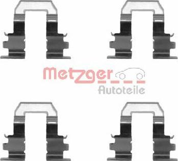 Metzger 109-1255 - Accessory Kit for disc brake Pads autospares.lv